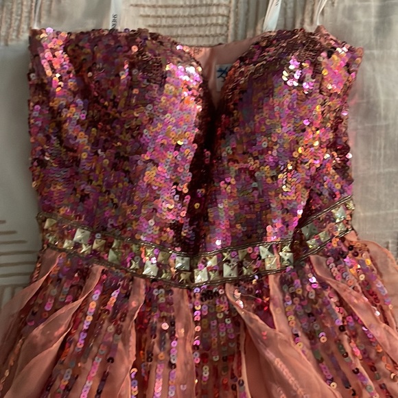 Sherri hill cocktail sequence dress - Picture 5 of 5